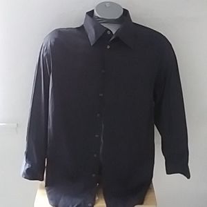 Dark Blue Armani Dress Shirt
